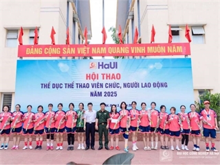 Hội thao 2025 rực cháy tại HaUI