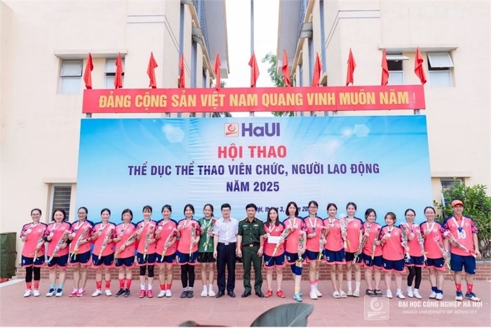 Hội thao 2025 rực cháy tại HaUI