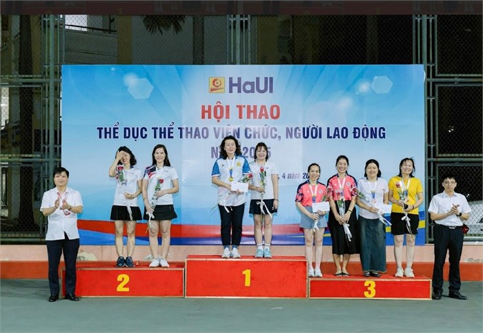 Hội thao 2025 rực cháy tại HaUI