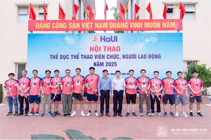 Hội thao 2025 rực cháy tại HaUI