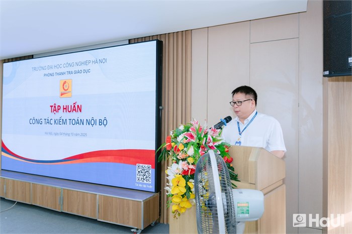 Tập huấn công tác kiểm toán nội bộ năm 2025
