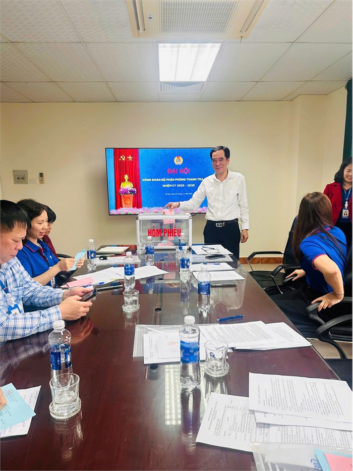 Đại hội Công đoàn Phòng Thanh tra giáo dục nhiệm kỳ 2025-2030: Phát huy tinh thần đoàn kết, đổi mới và trách nhiệm