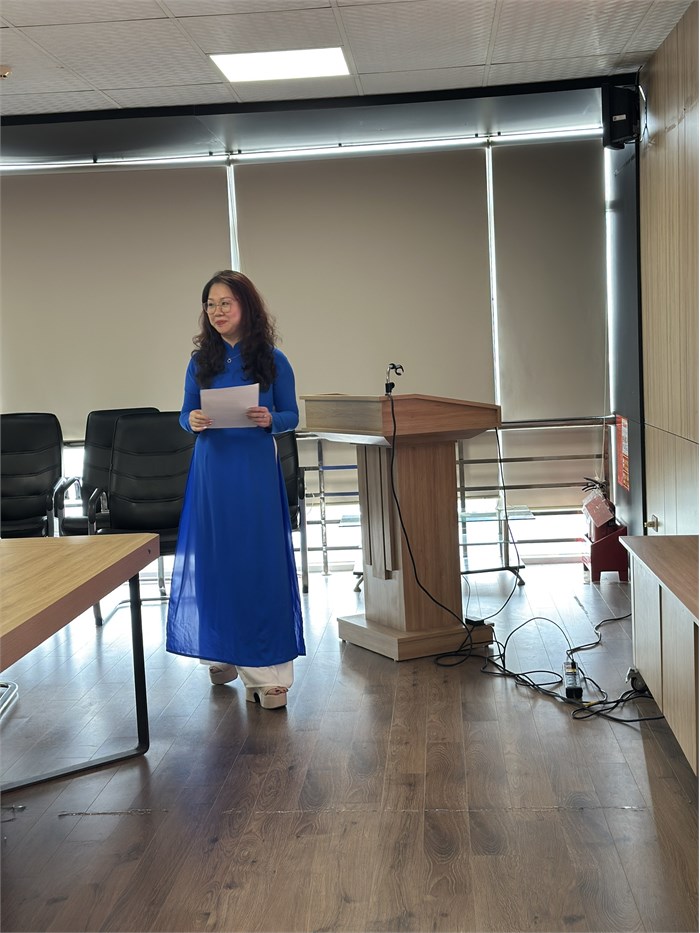 Chi bộ Phòng Thanh tra giáo dục tổ chức Lễ kết nạp đảng viên mới